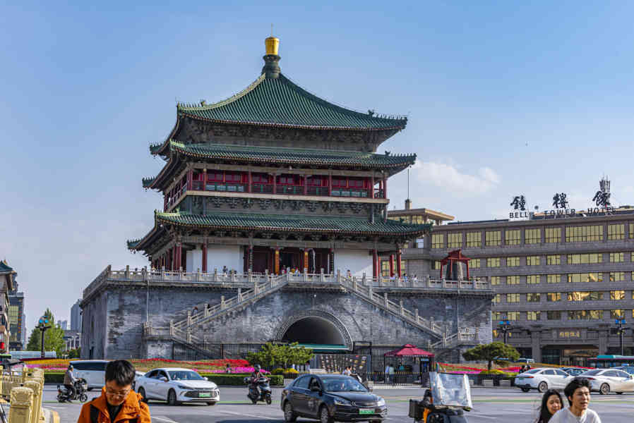 China - Xi'an 033 - pagoda de la Campana.jpg